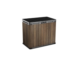 Boxy –  Keter Zahradní úložná skříň Keter DECO SIO DARWIN 1 150 L - walnut / ořech