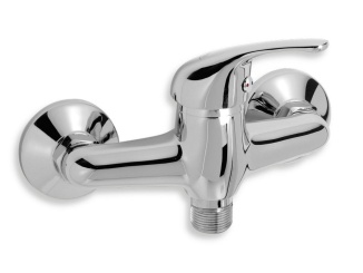 Vodovodní baterie – Novaservis Umyvadlová baterie Titania Iris 150 mm, chrom, nástěnná, 92070/1,0