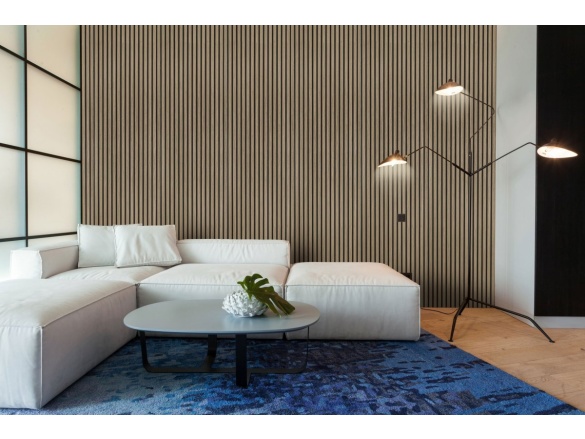 G21 Akustický panel  270x60,5x2,1 cm, ořech