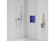 Ravak 974.60RGB Sprchová tyč s držiakom, ružové zlato kefované