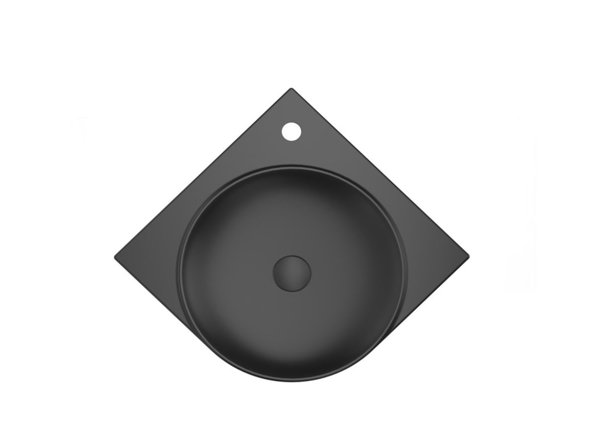 Ravak Umyvadlo Yard 45 C, s otvorem pro baterii, bez přepadu, bílá