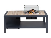 Stôl s plynovým ohniskom COSI Flow Straight