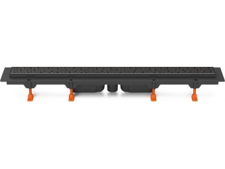 Chudej vályúk –  Chuděj LZS 40 Black 750 mm, Négyzet, K3