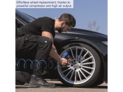 Olejový tříválcový řemenový kompresor 100 l Scheppach HC 550 TC