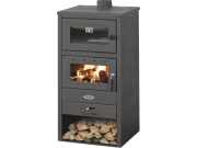 Blist Krbová kamna Blist BR - 12 kW s troubou na pečení (NAPOLI) + příslušenství