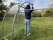 Professzionális, kulcsrakész üvegháztelepítések