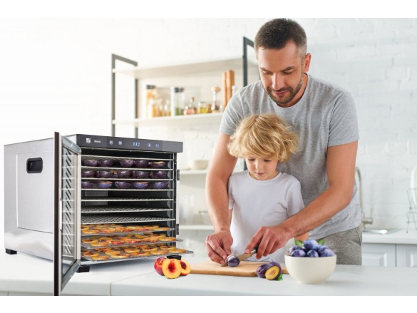 G21 Sušička ovoce  Mistral, nerez