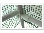 VespaGarden Zahradní pařeniště / fóliovník 180x140x94cm - zelený