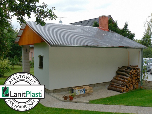 Polykarbonátová trapézová deska Lanit Plast CSE TR Original