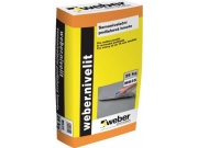 Samonivelačná podlahová hmota Weber Nivelit