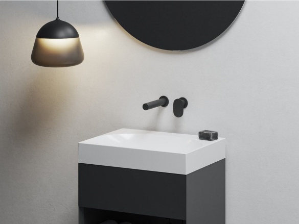 Ravak SG 019.10WHM.O1 Umyvadlová podomítková baterie s tělesem, biela matná