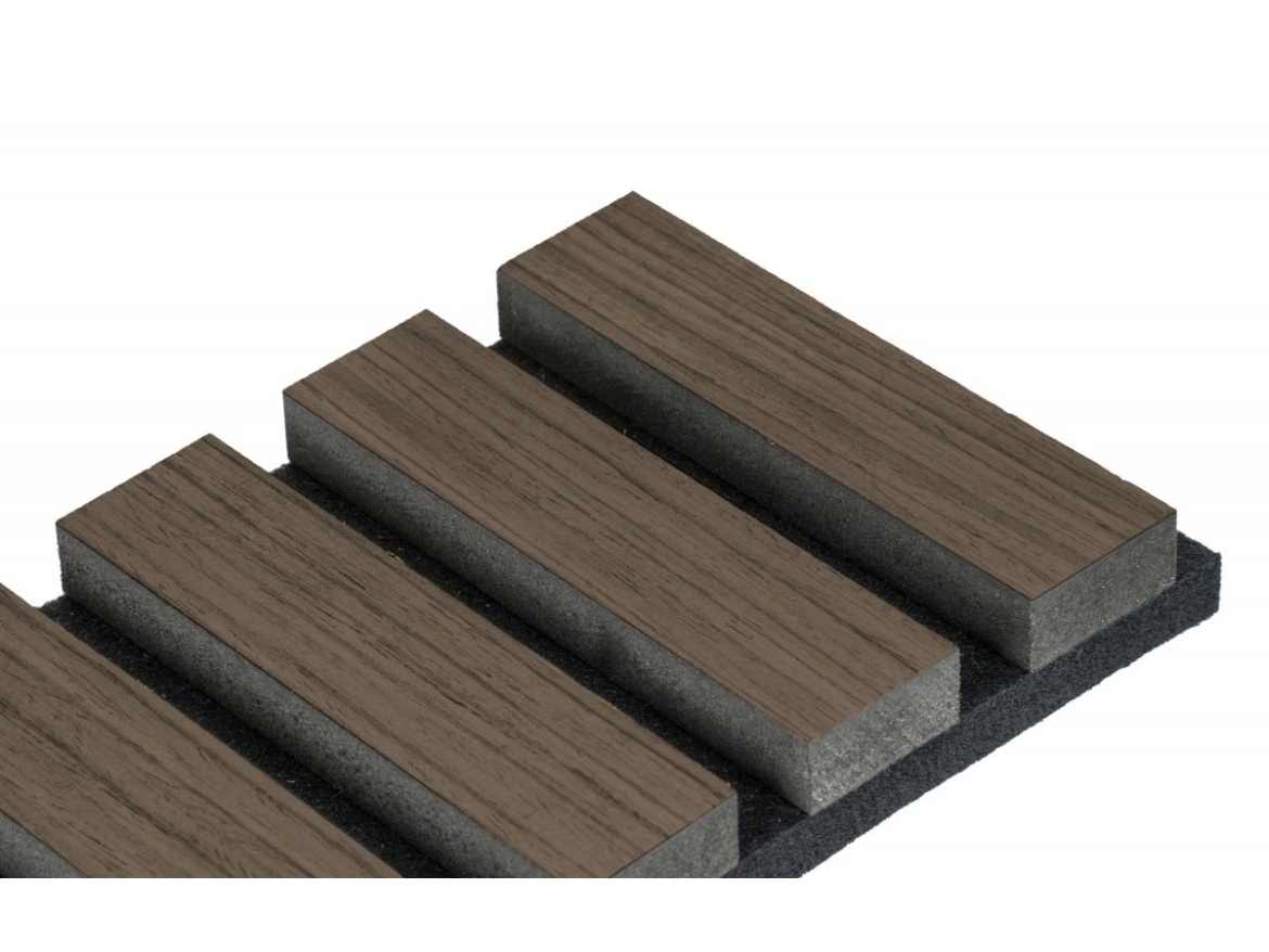 G21 Akustický panel  270x60,5x2,1 cm, tmavý ořech