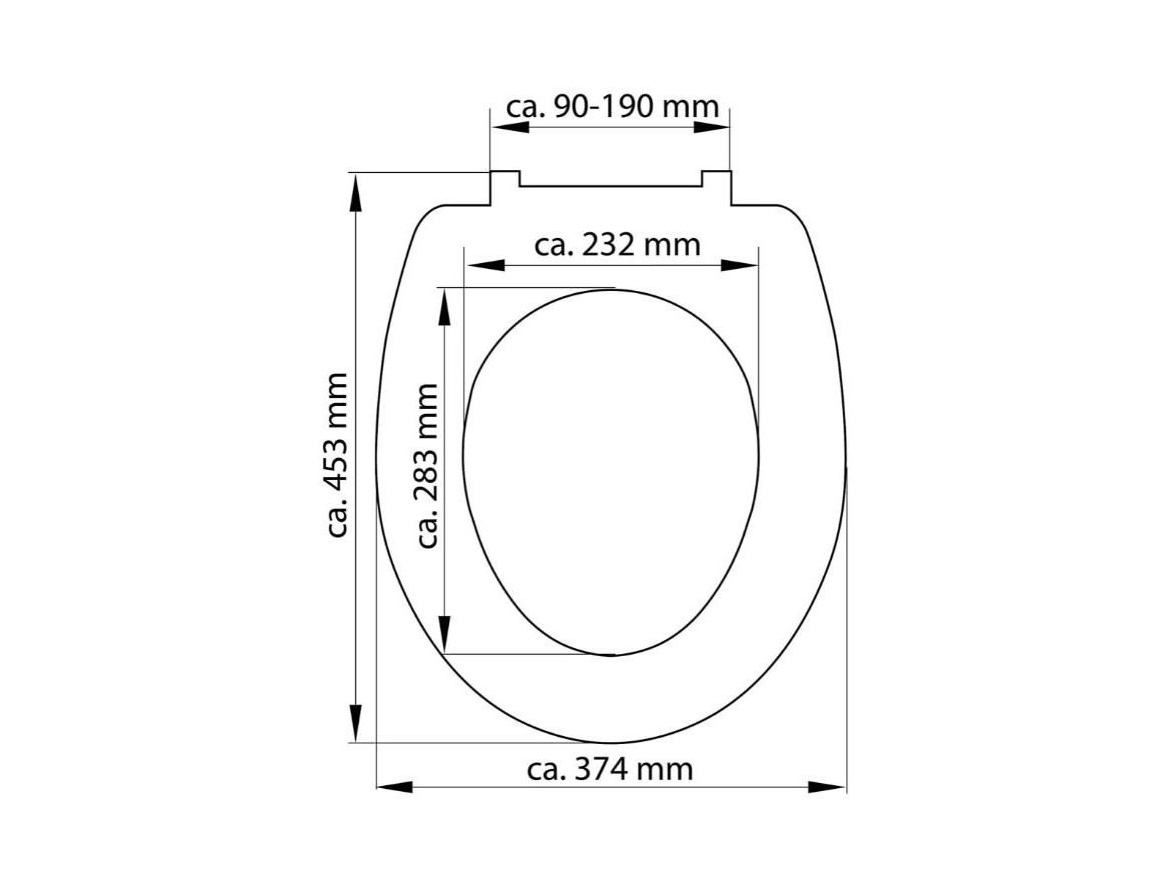 WC sedátka, záchodová prkna Schütte STONE PYRAMID| Duroplast, Soft Close