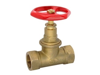 Technická sanita –  Slovarm Ventil přímý K-83T DN 15, Rp 1/2" FF,  411088