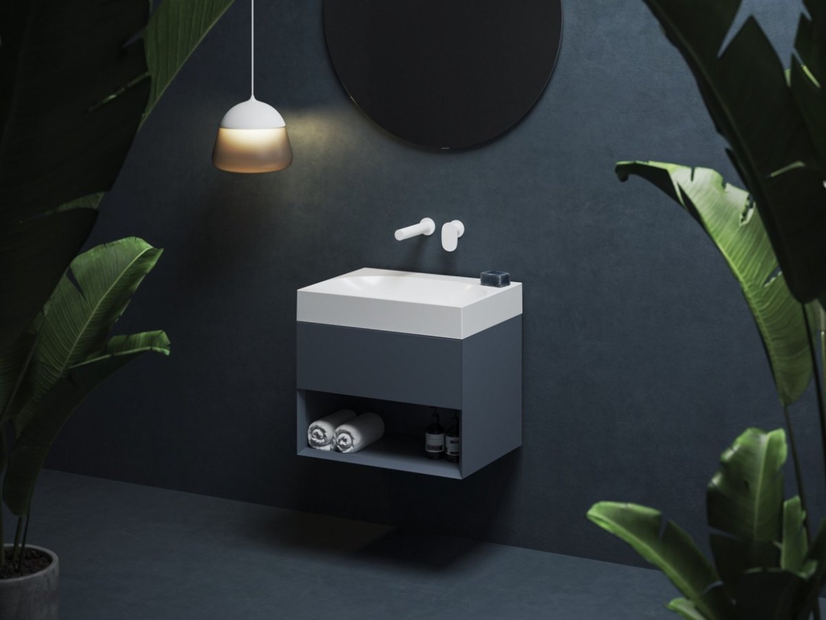 Ravak SD Lite 60 skříňka pod umyvadlo Smoke Grey