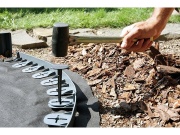 Bradas Skrytá zahradní obruba PALISGARDEN Bradas- 3 m černá