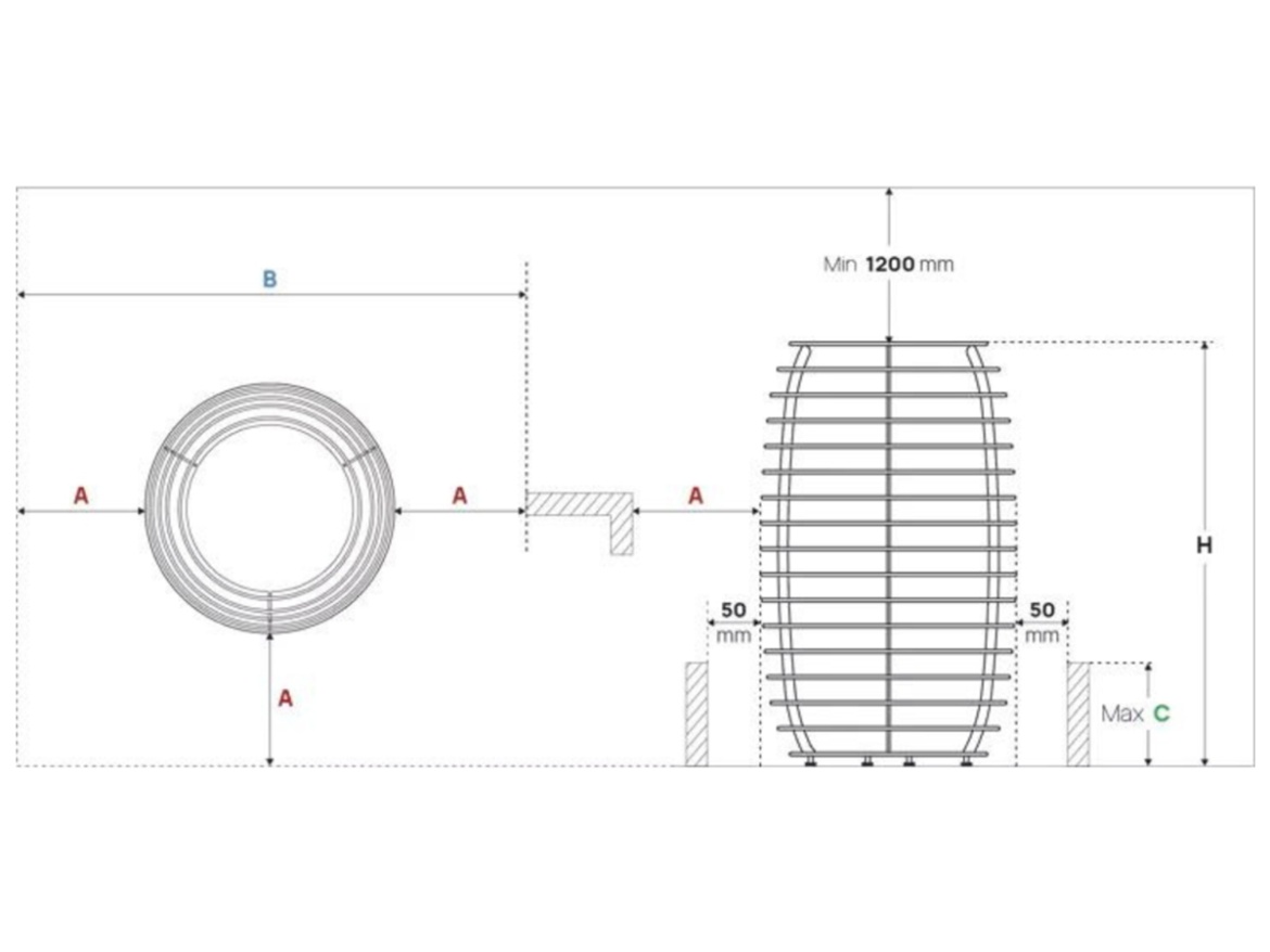 Saunové kachle 9kW Huum Hive Mini