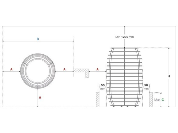 Saunové kachle 9kW Huum Hive Mini