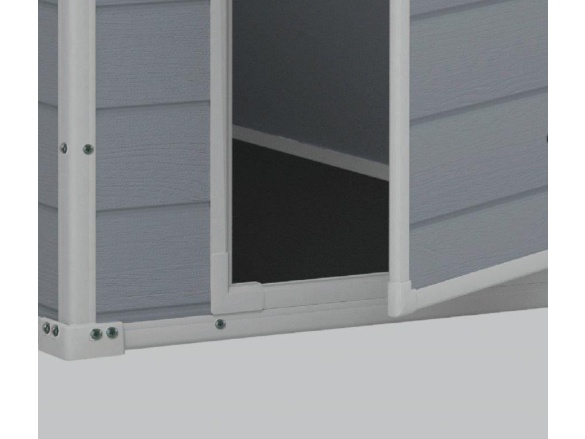 Keter Zahradní domek  MANOR 4 x 3 šedý, s podlahou