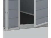 Plastový zahradní domek Keter MANOR 4 x 3 šedý, s podlahou