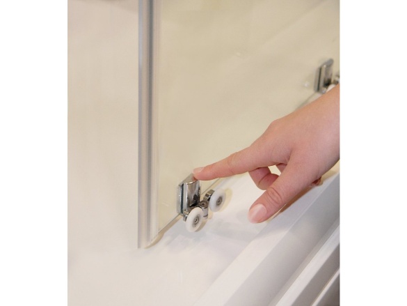 Ravak BLSCP4 90x90, čierna+transparent