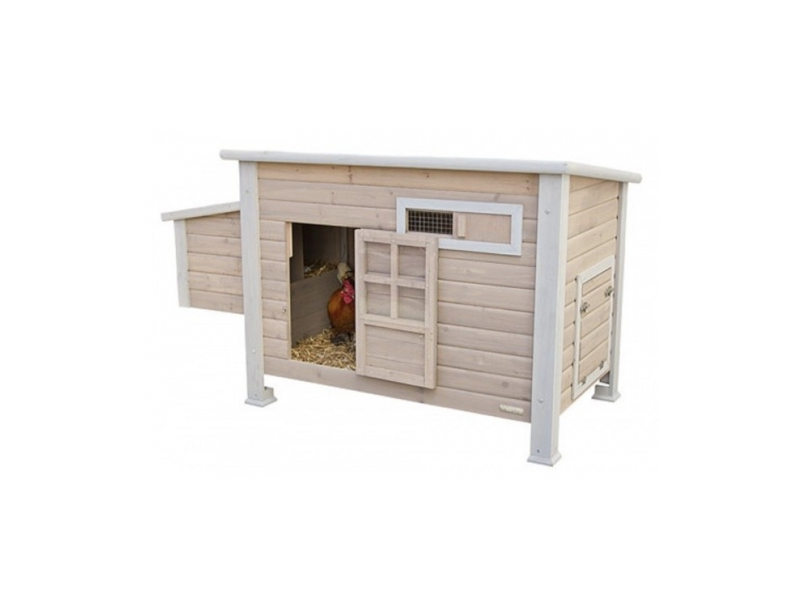 Kurník Scobax Dřevěný kurník PORTO-EMMA, 1460x740x800 mm