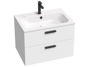 Ravak Umyvadlo Chrome Slim 60, s otvorem pro baterii, s přepadem