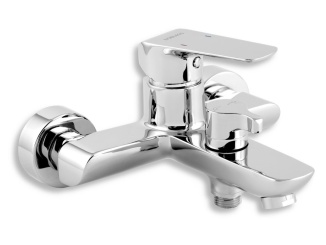 Csaptelepek – Novaservis Vanová baterie Nobless Tina 150 mm, chrom, nástěnná, bez příslušenství, 38020/1,0