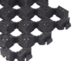 Príslušenstvo pre Neviditeľný obrubník Scobax Coridor 1,00 m x 60 mm, čierna