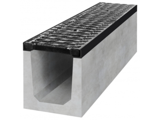 Covernit – Covernit Spádový betonový žlab B125 s litinovou mříží