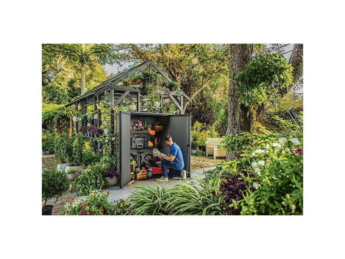 Keter Zahradní box  Cortina Alto grafitový