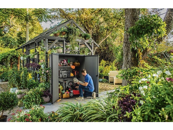 Keter Zahradní box  Cortina Alto grafitový