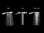 Ravak 961.00CR Ručná sprcha, 3 funkcie, chróm