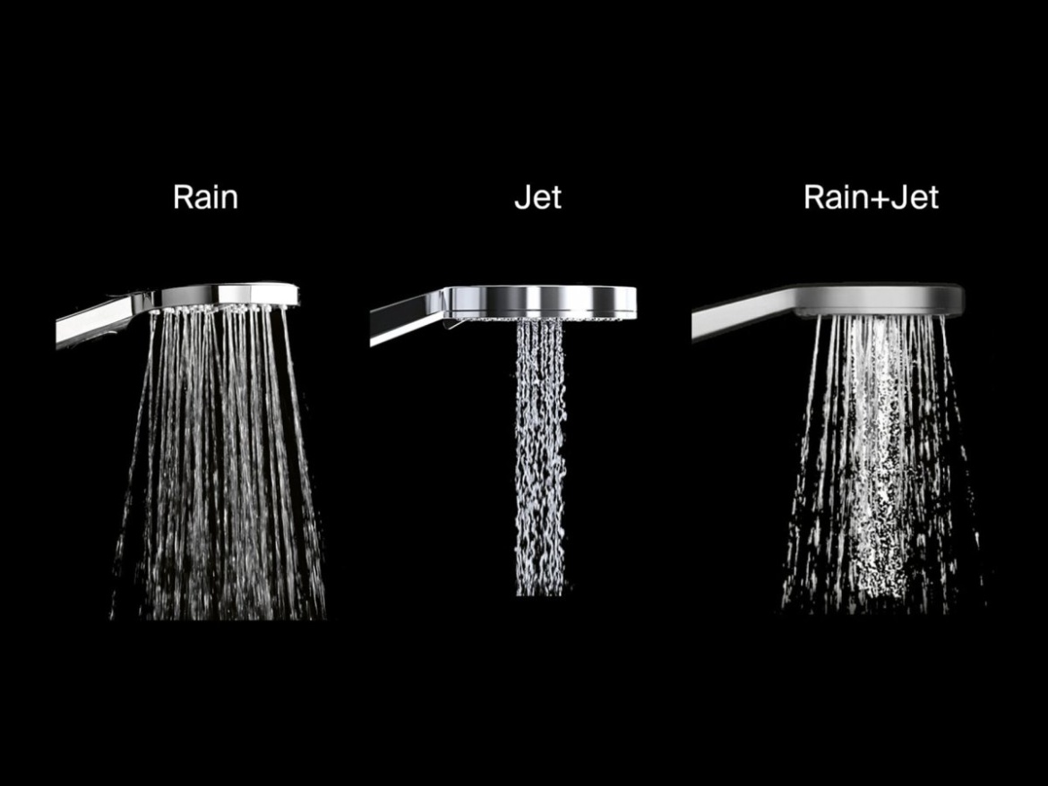 Ravak 961.00CR Ruční sprcha, 3 funkce, chrom