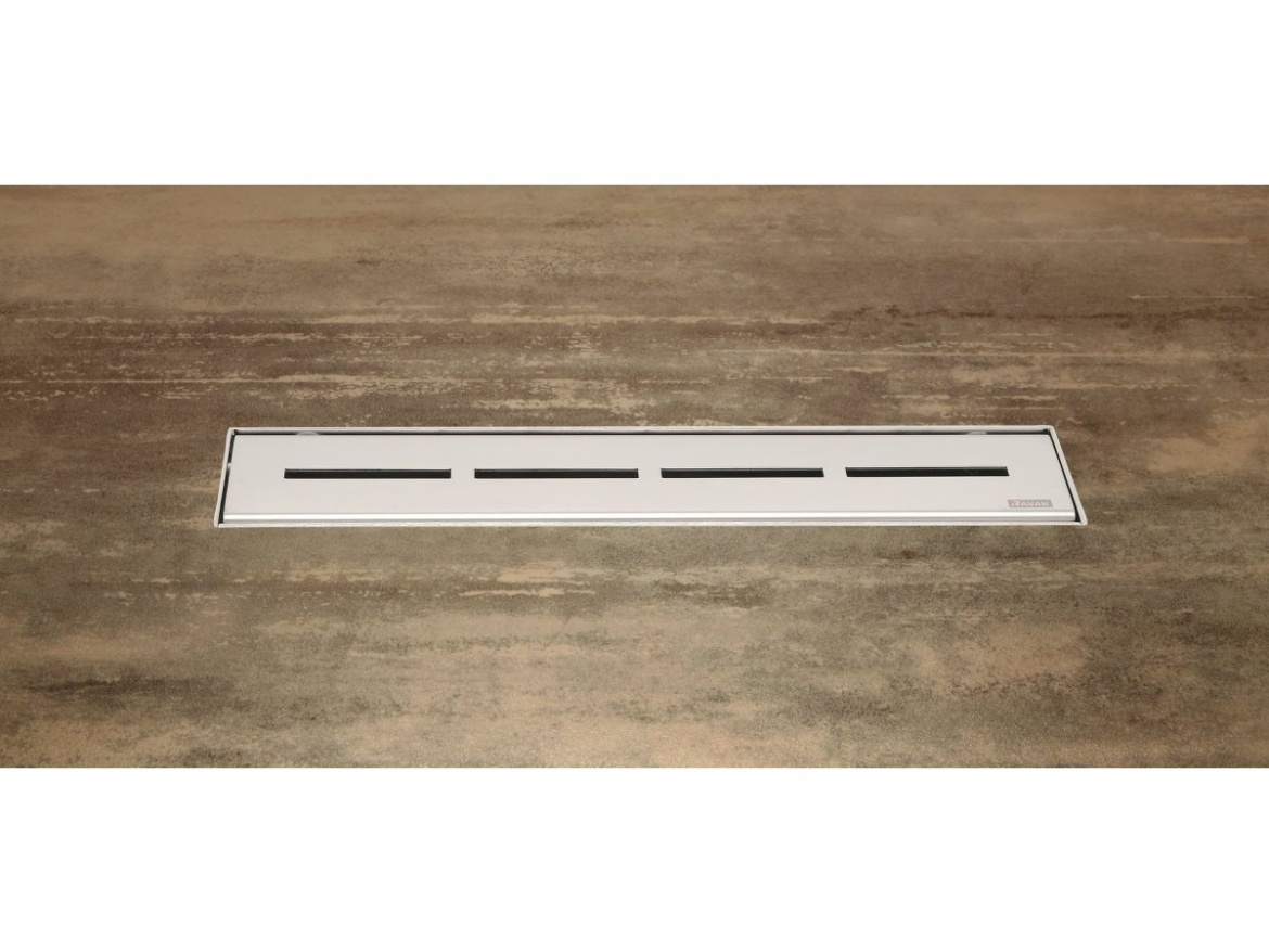 Ravak Odtokový žlab ke zdi Runway 85, nerez