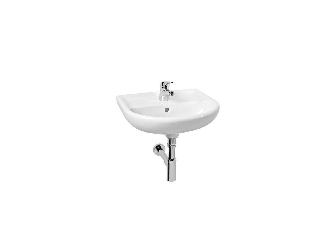 JIKA Umyvátko Lyra Plus 45x37 cm, s otvorem, bílé, na stěnu, s přepadem, , H8153820001041