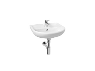 Umývátka –  JIKA Umyvátko Lyra Plus 45x37 cm, s otvorem, bílé, na stěnu, s přepadem, , H8153820001041