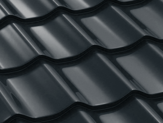 Maloformát –  Clasic antracit, 0,45 mm, 1200 x 1200 mm