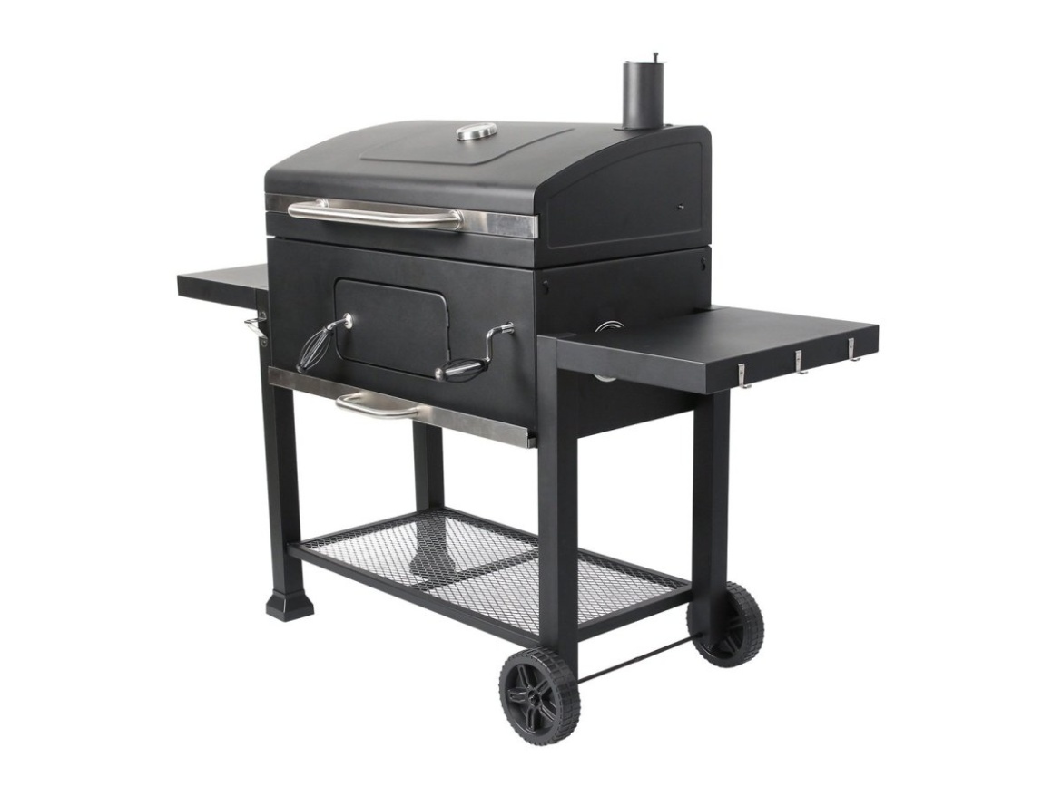 Gril na dřevěné uhlí XXL  PRO Riwall PRO RCG 80