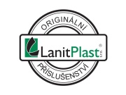 Ukončovací lišta Brett Martin AL-U s okapničkou 16 mm