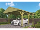 Tuindeco Carport with gable roof | untreated