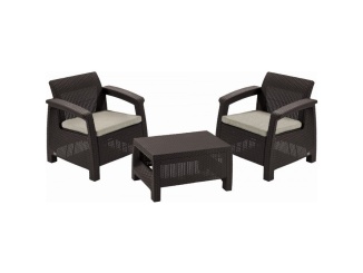 Jelentések –  Keter Allibert Corfu Weekend 2+1 hnědá / béžová