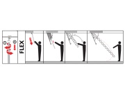 Pôdne schody Oman Flex Termo Metal Box