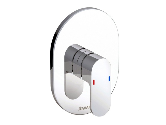 Ravak CR 066.00CR.O1.RB070 Podomietková batéria 1-cestná pre R-box, chróm