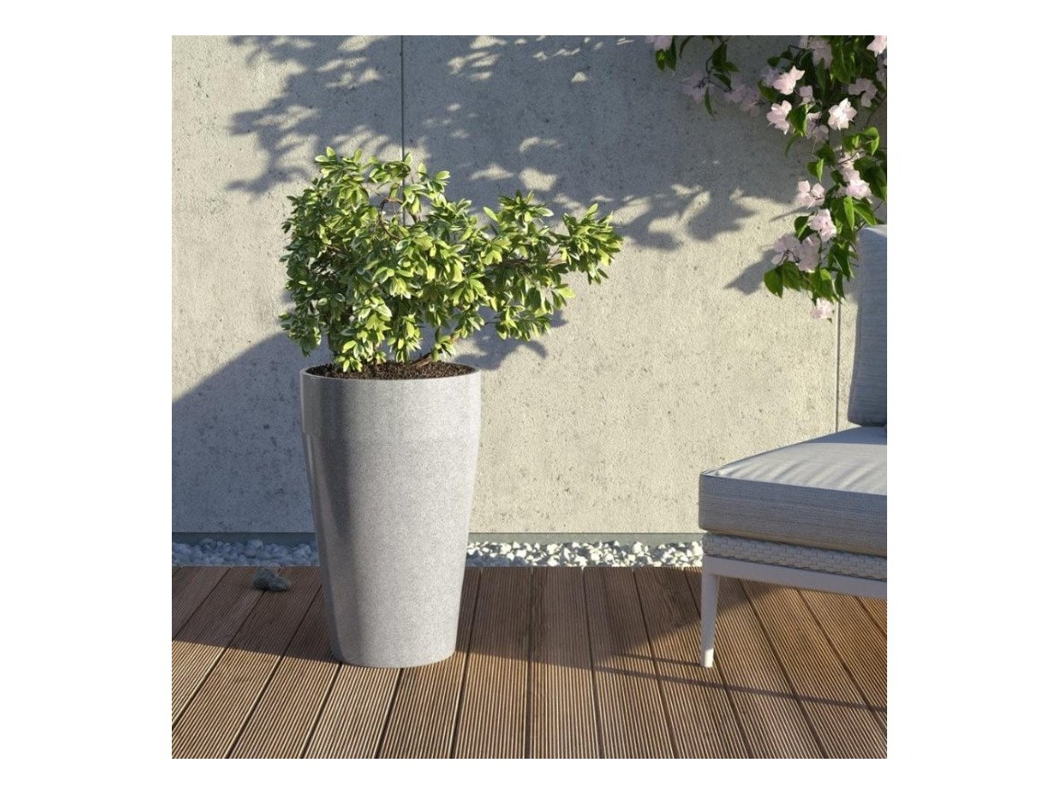 Granitové květináče Granisil granitový květináč MONTI 55 cm