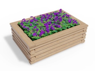 Fa –  Česká Manufaktura Variogrow obdelník 43,5 cm, 90 x 130 cm, bez dna, včetně nopové fólie