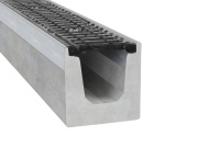 Betonový žlab s litinovou mříží Gutta C250