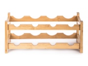 G21 Stojan na víno  na 8 lahví, bambusový