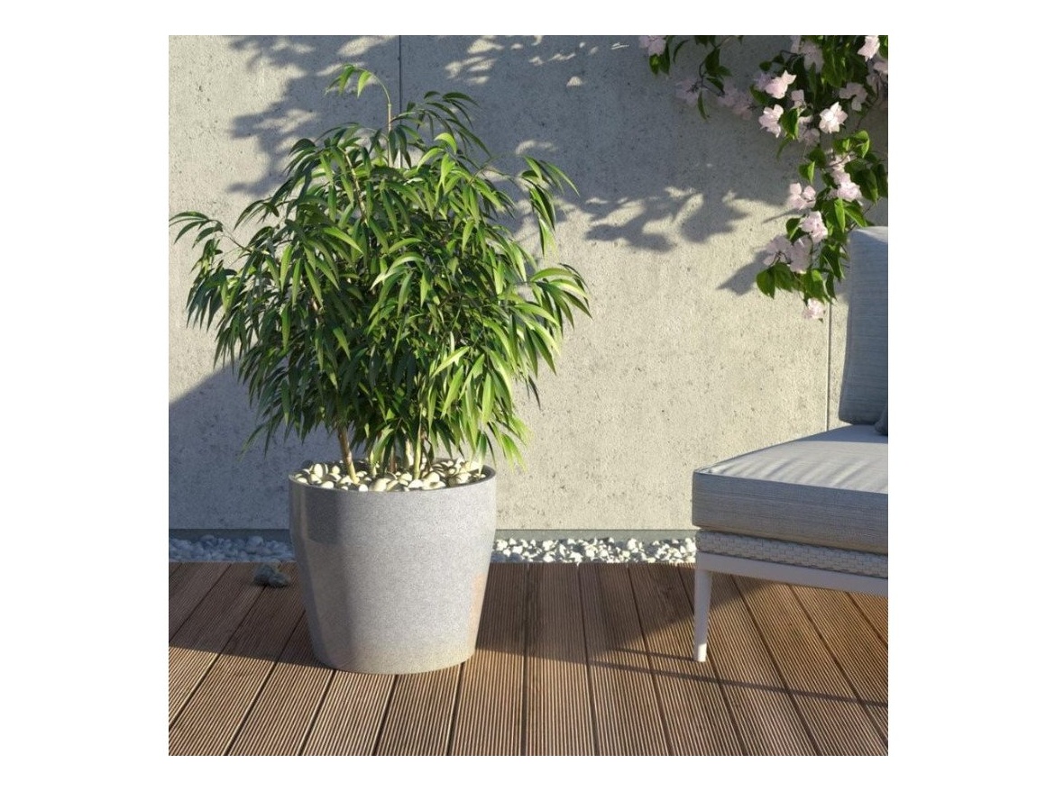 Granitové květináče Granisil granitový květináč MONTI 35 cm