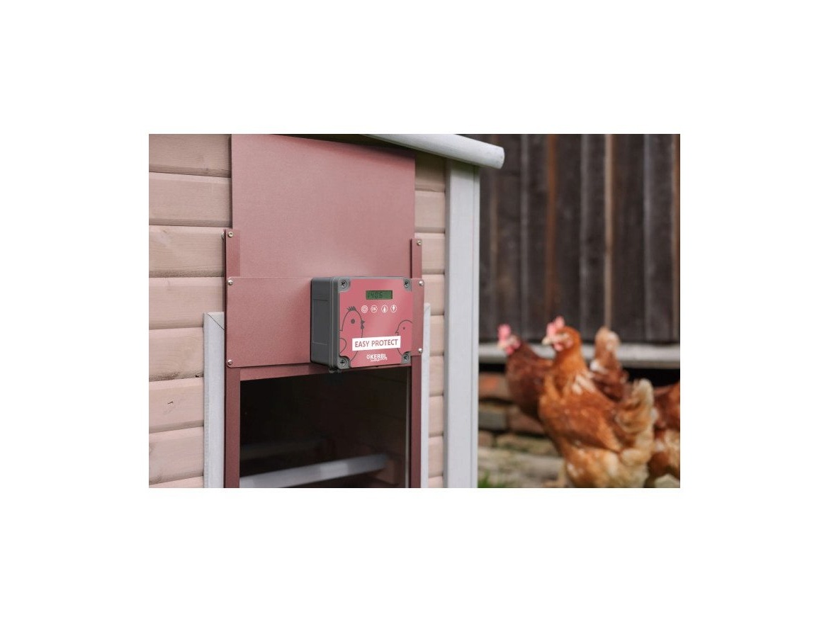 Scobax Automatické otevírání a zavírání kurníku EasyProtect ROSE - kompletní sada
